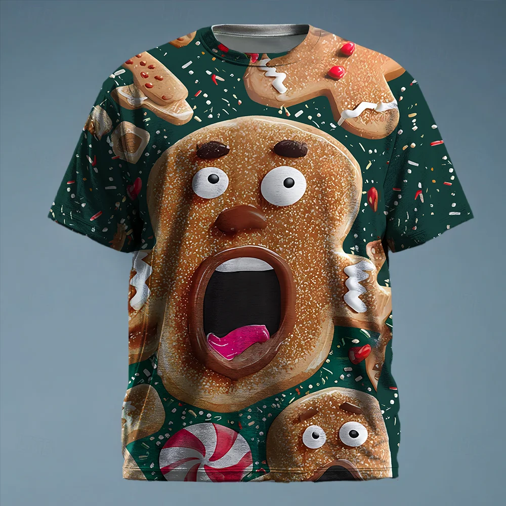 

S-9xl, большие размеры, большой и высокий короткий рукав (Рождественский элемент), стильные красно-зеленые оттенки, легкие, подходят для комфорта на весь день