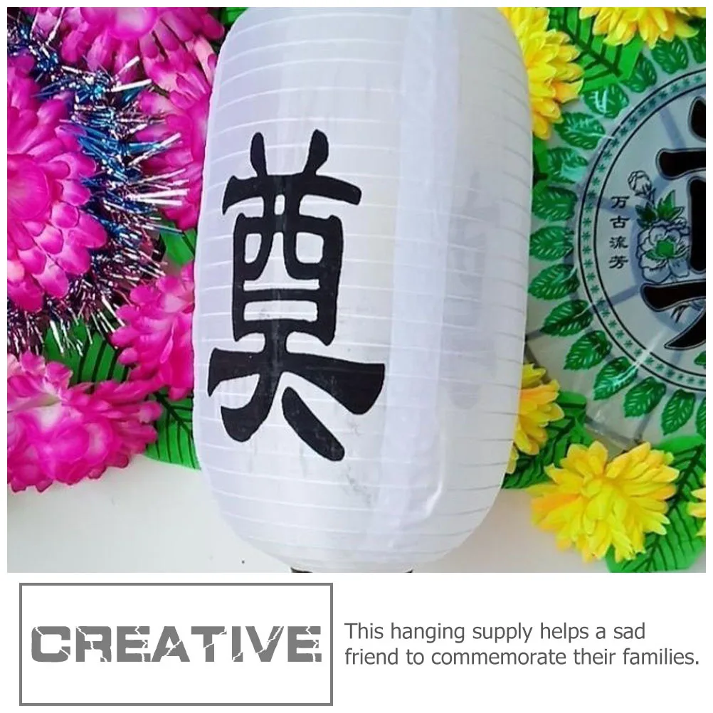 2 قطعة فانوس البطيخ الشتوي قلادة جنازة بسيطة ديكور قاعة الحداد تخطيط المشهد الداخلي إمدادات معلقة ضوء الشمس