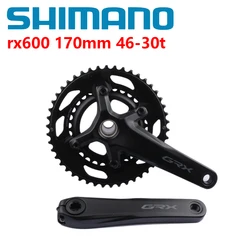 SHIMANO GRX RX600 RX610 RX810 11 Speed Crankset For Road Bike Bicycle Balances Weight And Efficiency For Mixed-terrain Riding