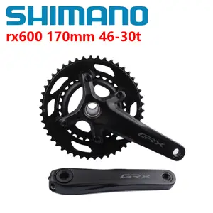 Shimano-ボトムブラケット付きクランクセット,grx fc,rx600,2x11スピード,170mm,46-30t,2*11スピード -  AliExpress