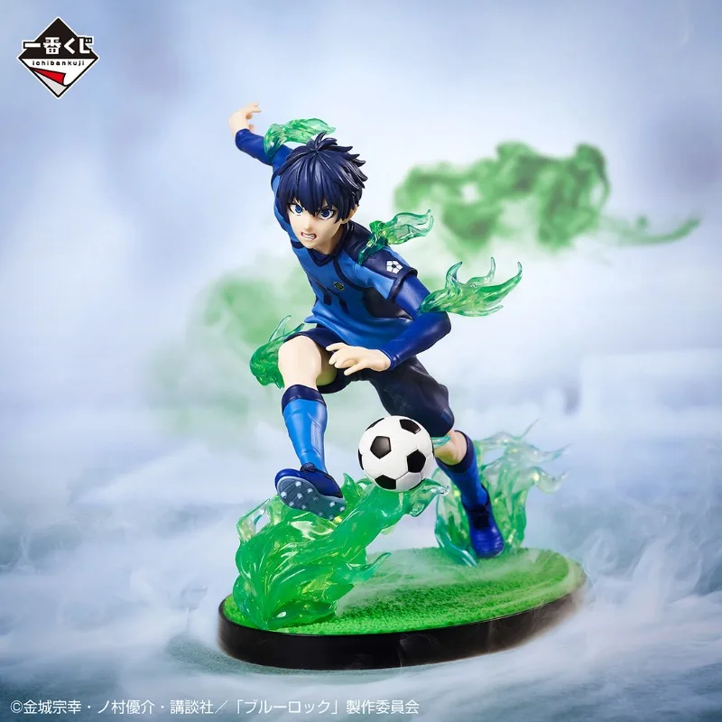 In Stock BANDAI Ichiban Kuji Blue Lock Proof of Existence Isagi Yoichi Chigiri Hyoma Seishiro Nagi Anime Figure Action Model Toy