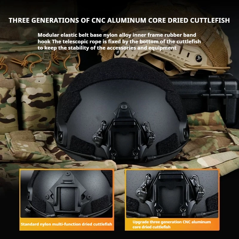 FAST Tactical Rapid Helmet 1.5kg Fiberglass Outdoor Activity Training Safety Riot Wendy Suspension Mat Safety Riot Helmet