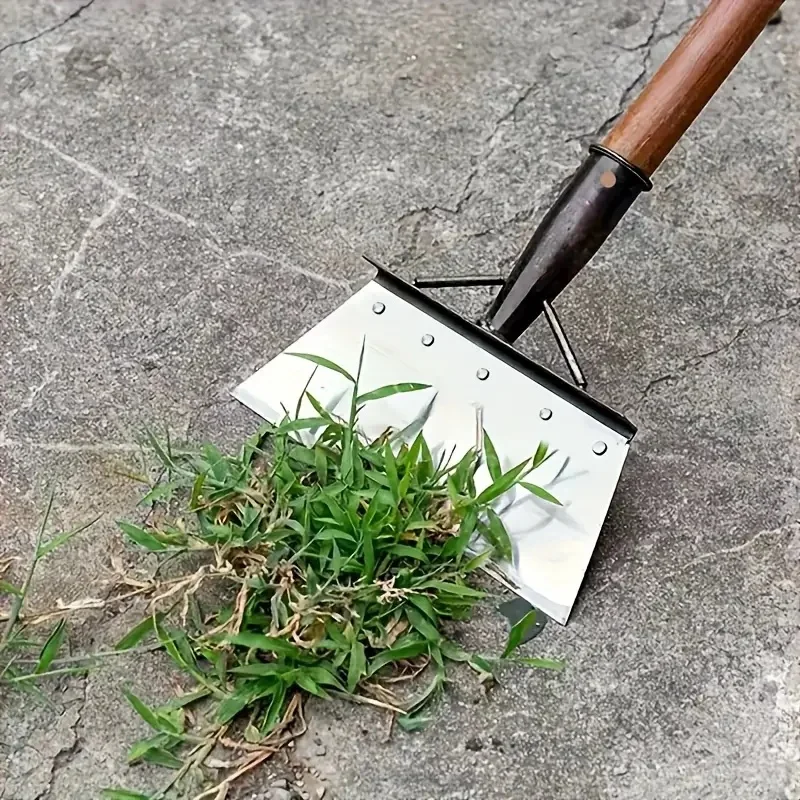 Heavy Duty Metal Weeding & Edging Shovel | Multi-Use Garden Tool for Trimming, Ice, Cleaning, Manual, Rust-Resistant