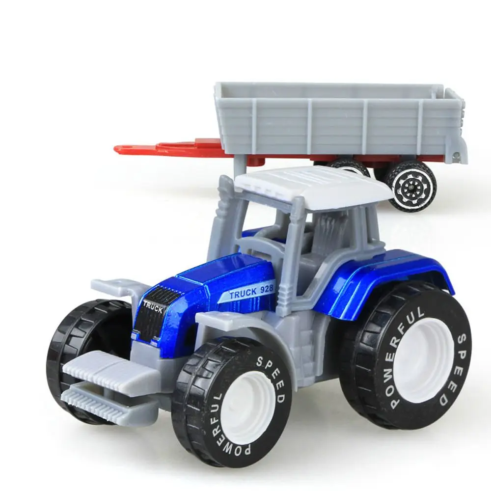 ABS plastic Dump Truck Educational Toy Tractor Bulldozer Models Engineering Car Model Model Car Toys Tractor Toy Farmer Vehicle