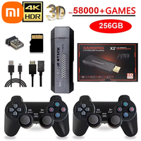 Xiaomi X2 Plus 256G 50000 Game GD10 Pro 4K Game Stick 3D HD Retro Video Game Console Wireless 50 Emulator For PS1/N64/DC