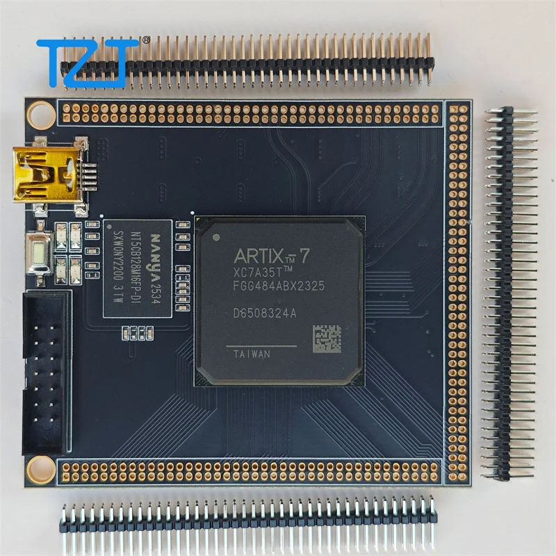 Плата разработки FPGA TZT XC7A35T-FGG484/XC7A100T-FGG484/XC7A200T-FB с встроенной 2 Гбит DDR3, 5В/500мА, Mini USB для Artix7