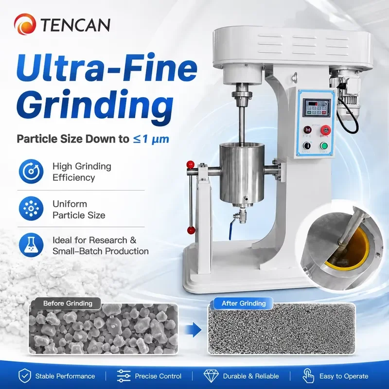 i TENCAN JM Electric Lifting Stirred Ball Mill Variable Speed Ultra-Fine Powder Grinding Dispersion Machine