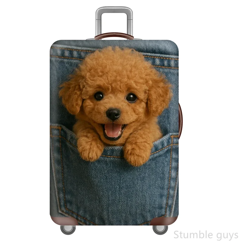 

Elastic Suitcase Cover Protective Anti-Wear Washable Dustproof Luggage Protector Reliable Travel Accessory Vacation & Business