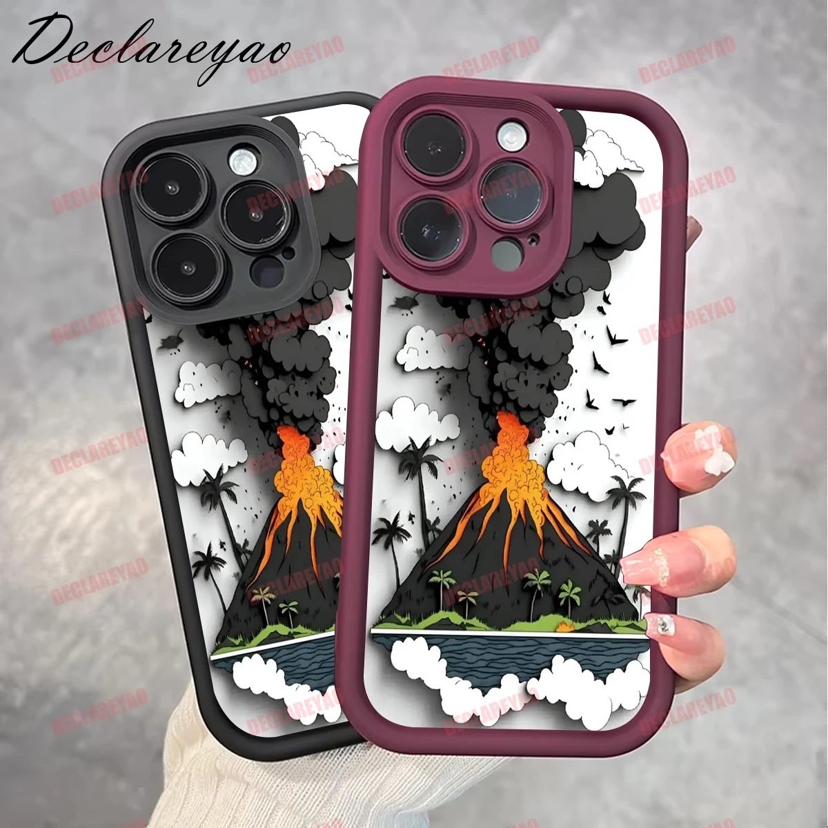 DECLAREYAO ماتي بولي يوريثان لينة ضوء سليم حالات ل Redmi 4G 12R K 14C 14 8 Pro 13R 12 11T K50 K60 10S الألعاب يغطي حافظة للصدمات #5