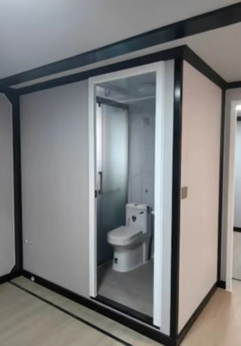 Casa contenitore espandibile con tetto piatto a doppia piani Casa espandibile Casa prefabbricata Soggiorno Piccola villa