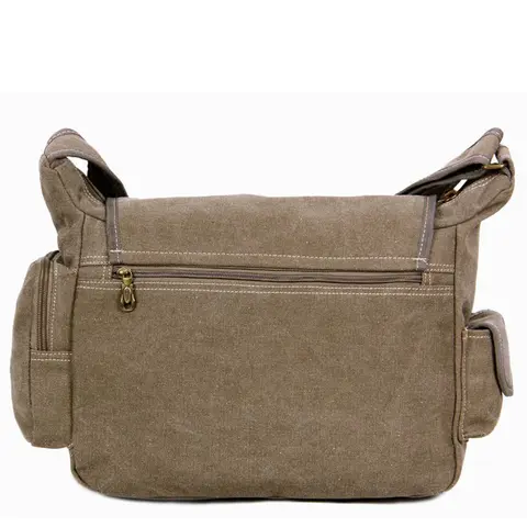 Herr Vintage Canvasväska Herr Casual Axelväska För Herr Messengerväska Herr Rese Axelväskor Bolsa Masculina Hög Kvalitet 10 best sales axelväska i canvas för män - №7