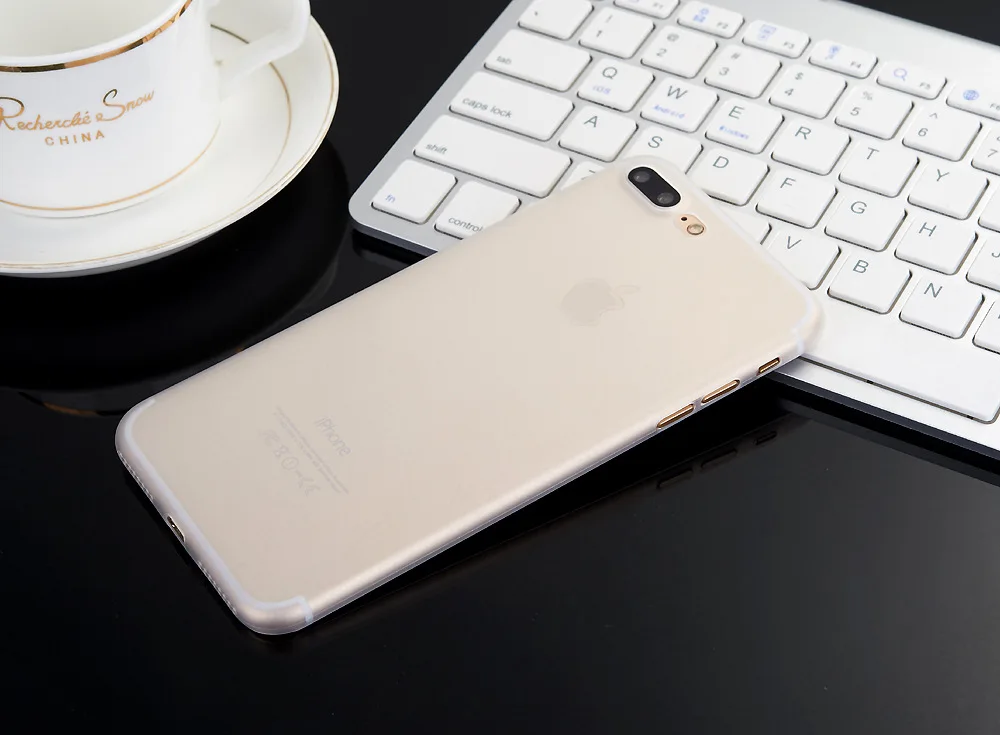 Ricestate 0.3mm Ultra Thin  matte case For iphone7 7 Plus Matte Coque Fundas TPU Cover Case For iphone7 7 Plus back cover
