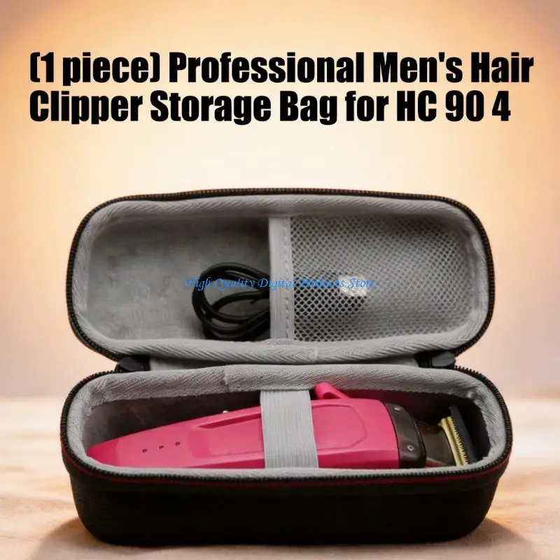 U2JE Professional Barber Clippers Case Container For MRD HC-90-4 Travel And Storage