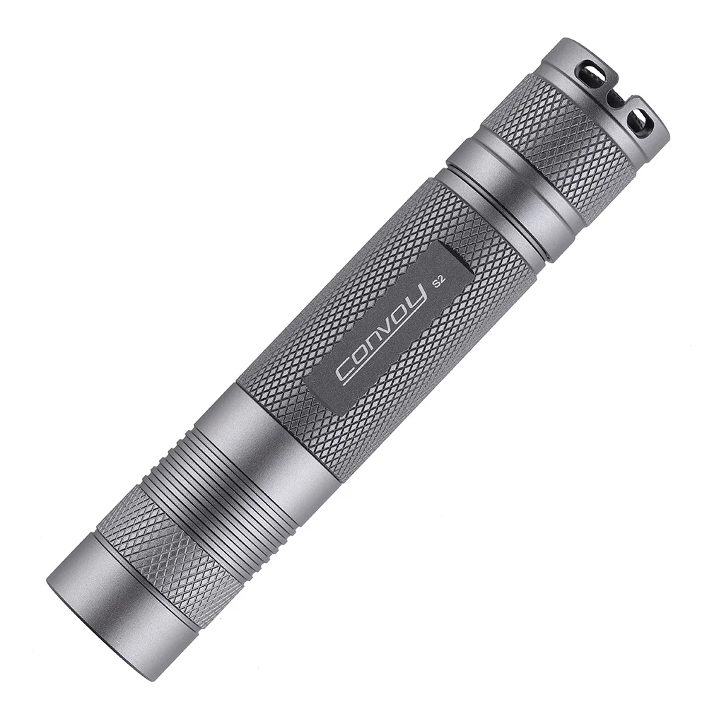 Convoy S2 UV 365nm Linterna Led UV Flashlight One Mode 100% Zwb2 filter installed Grey 5W Torch Flash Light Latarka