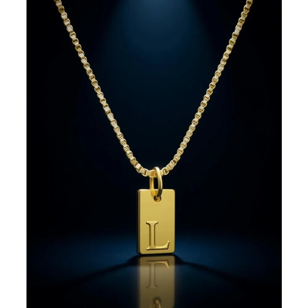 

Именные кулоны для женщин, позолоченные 14-каратным золотом, изящные, водонепроницаемые, персонализированные подарки