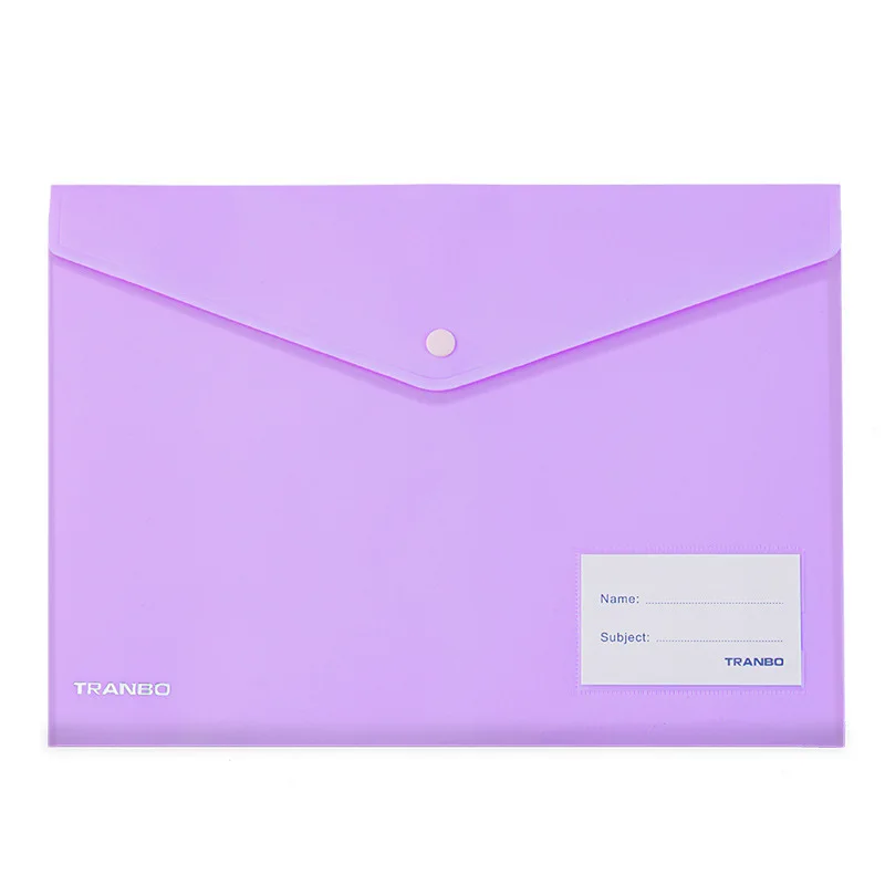 กระเป๋าแฟ้ม A4 A5 กระเป๋าข้อมูลสำนักงาน PP หนากระเป๋าแฟ้มกันน้ำโต๊ะออแกไนเซอร์โต๊ะจัดเก็บแฟ้มกรณีโฟลเดอร์เอกสาร