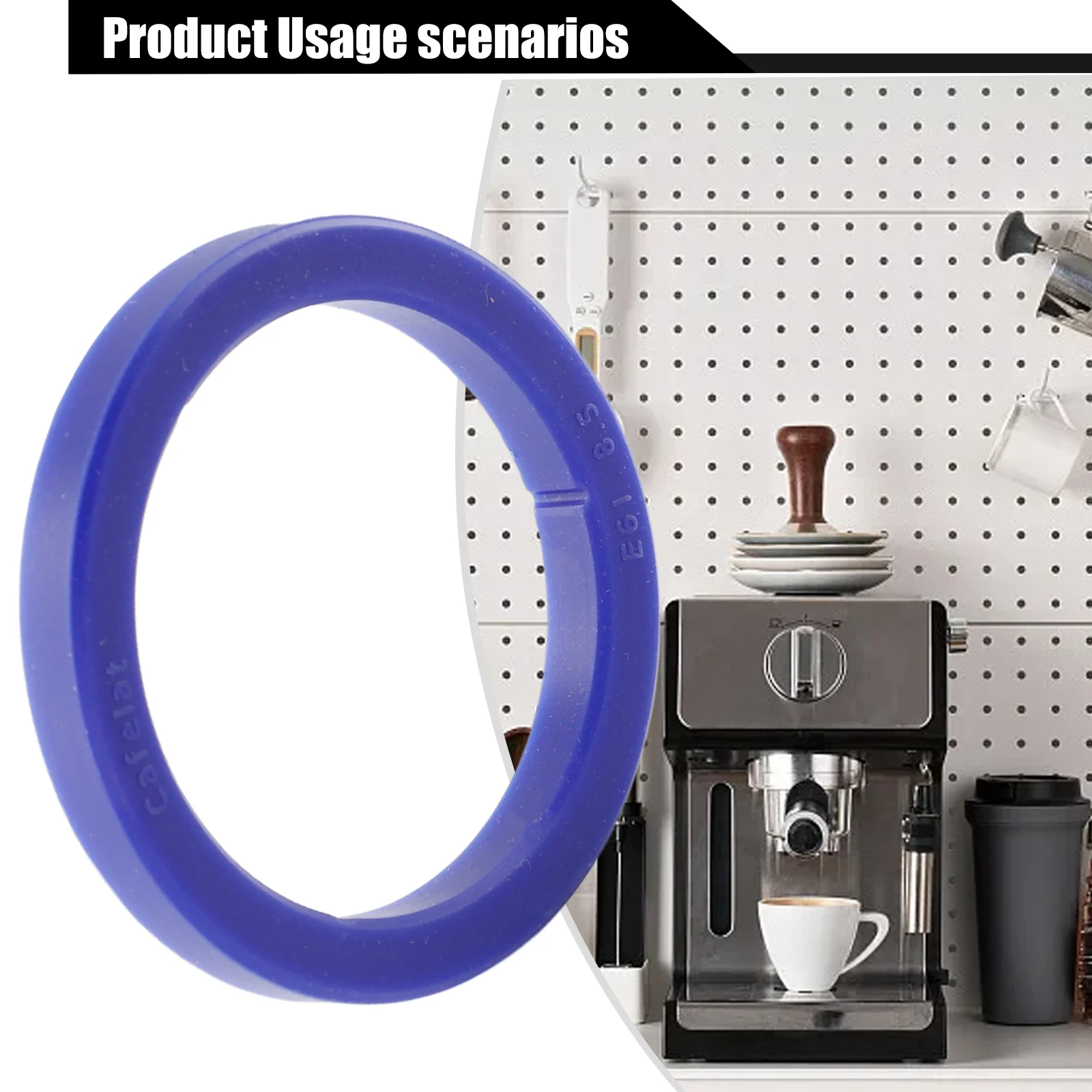

1pcs Coffee Maker Silicone Brew Head Gasket Seal Ring E61 Silicone Group Head Gasket Seal Espresso Coffee Machine