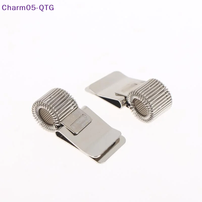 

1/3/5 шт. Многофункциональный телескопический пружинный держатель для ручки с гальваническим покрытием, портативный пружинный держатель для блокнота, фиксатор для канцелярских принадлежностей