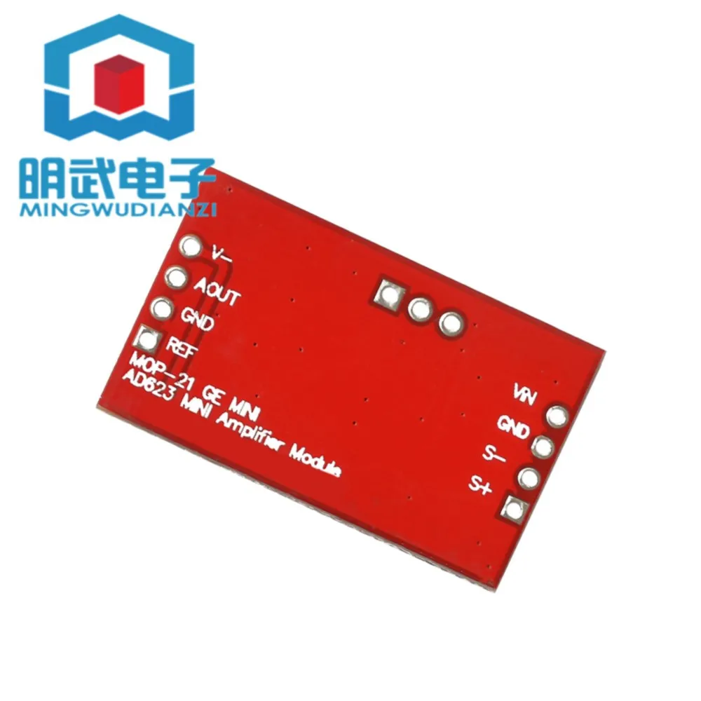 Módulo de instrumentação de sinal amplificador de tensão milivolt/microvolt AD623/AD620