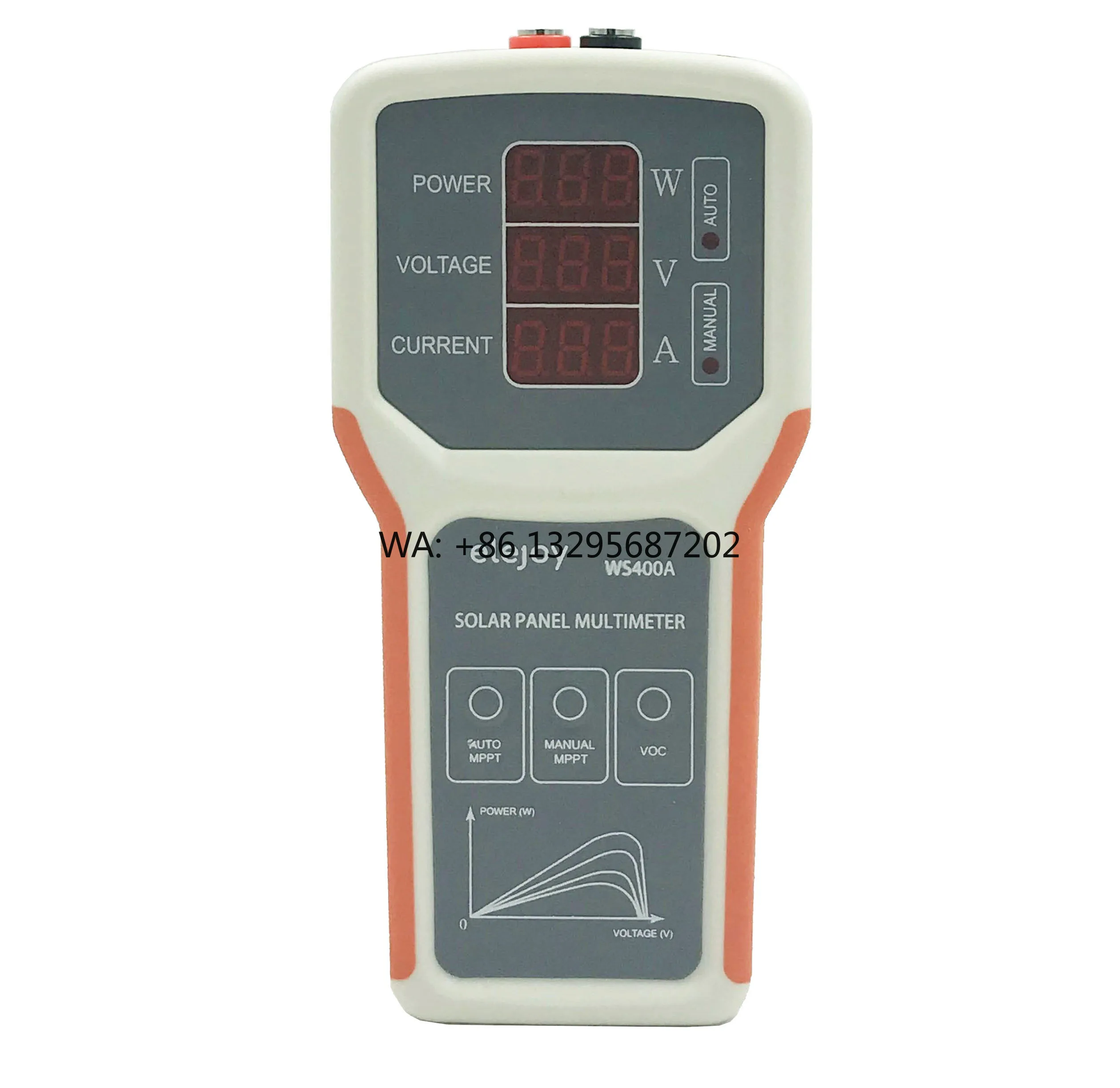 

ELEJOY WS400A LED Smart MPPT Solar Panel Multimeter Energy Systems Solar Panel Tester VOC test Power Meter Current Meter