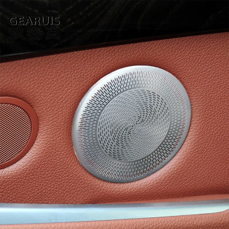 

For BMW 5 Series GT 5gt F07 X5M E70 X6M E71 Car Door Panel Loudspeaker Sound Pad Stereo Audio Speaker Cover Sticker Accessories