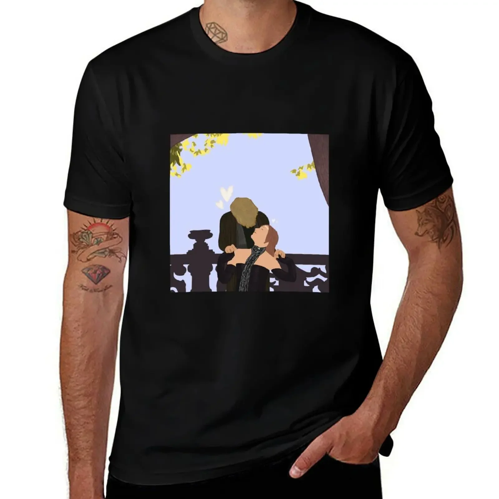 ani and padme in naboo (our version) T-Shirt graphic t shirts man t shirt mens fashion