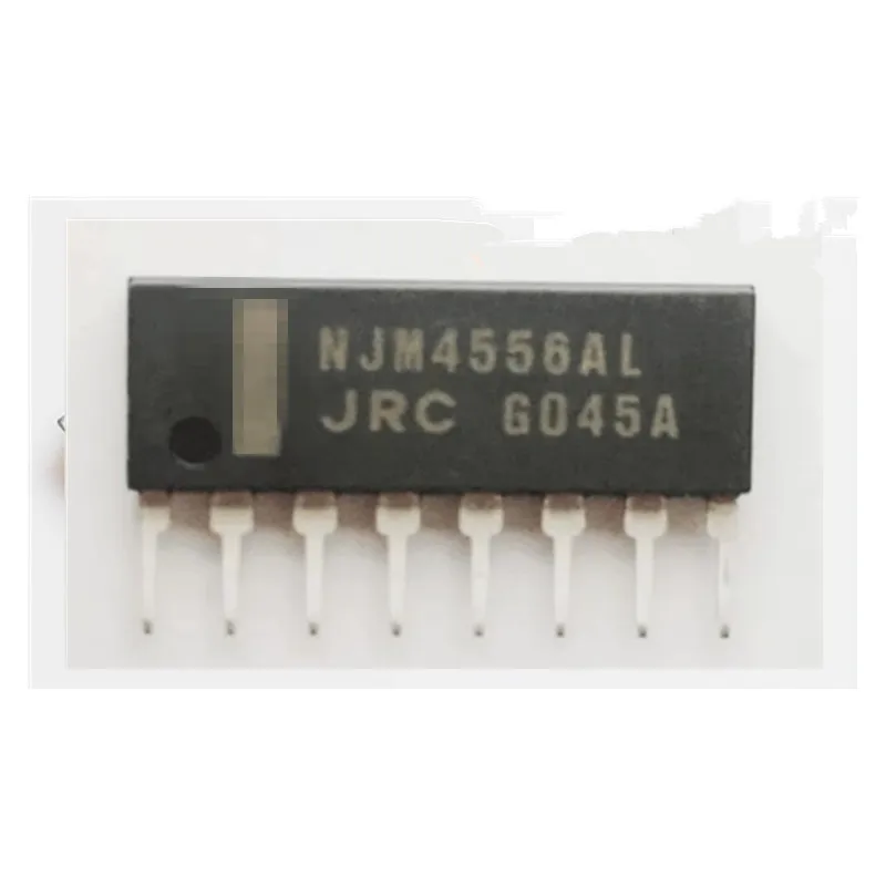 

10PCS/lot JRC4556 NJM4556AL NJM4556 NJM4556A SIP-8 operational amplifier original spot