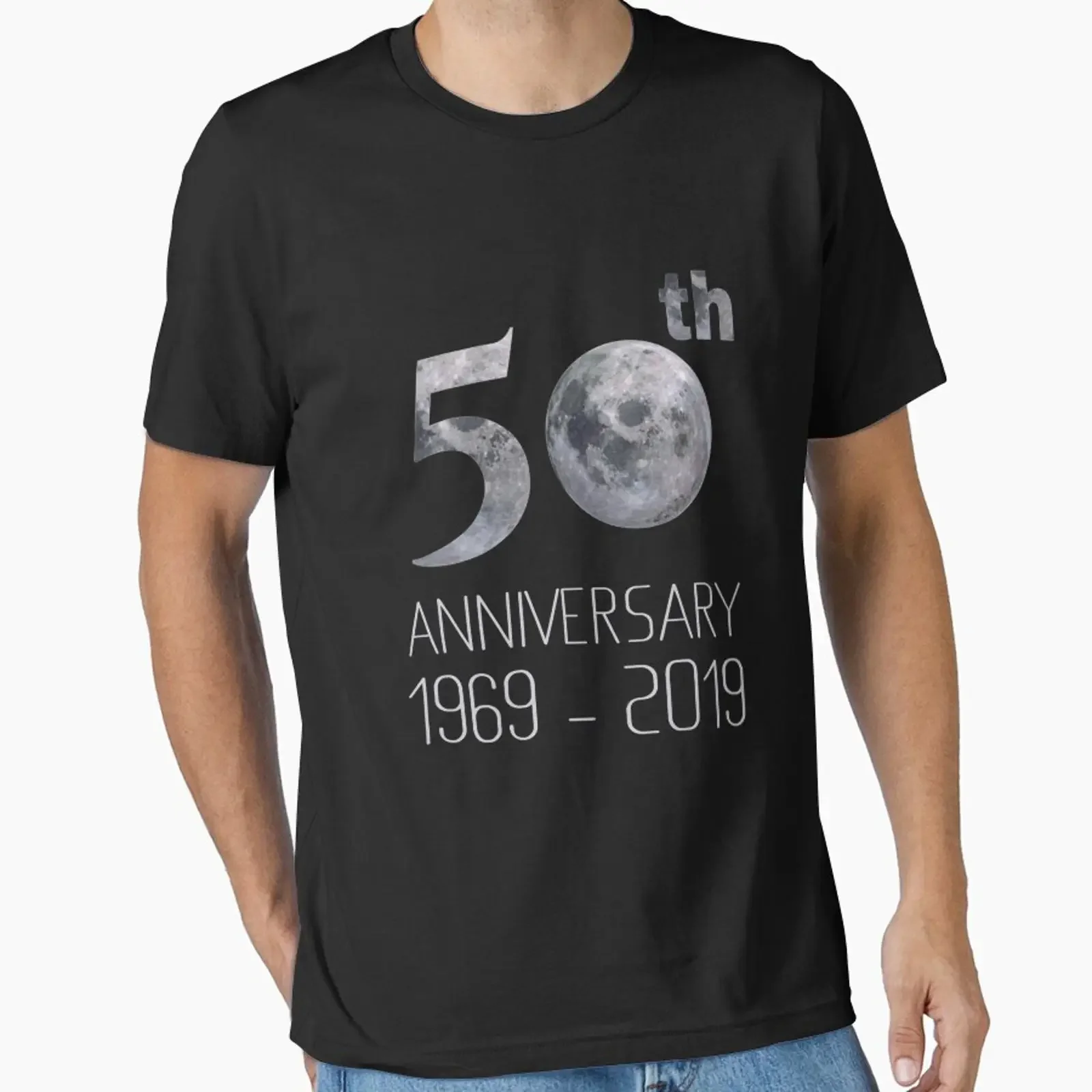 50-я годовщина высадки на Луну, Аполлон-11, 1969 год, 2019 год, дизайн и продажа SereneSouls, винтажная дизайнерская одежда с эффектом потертости.
