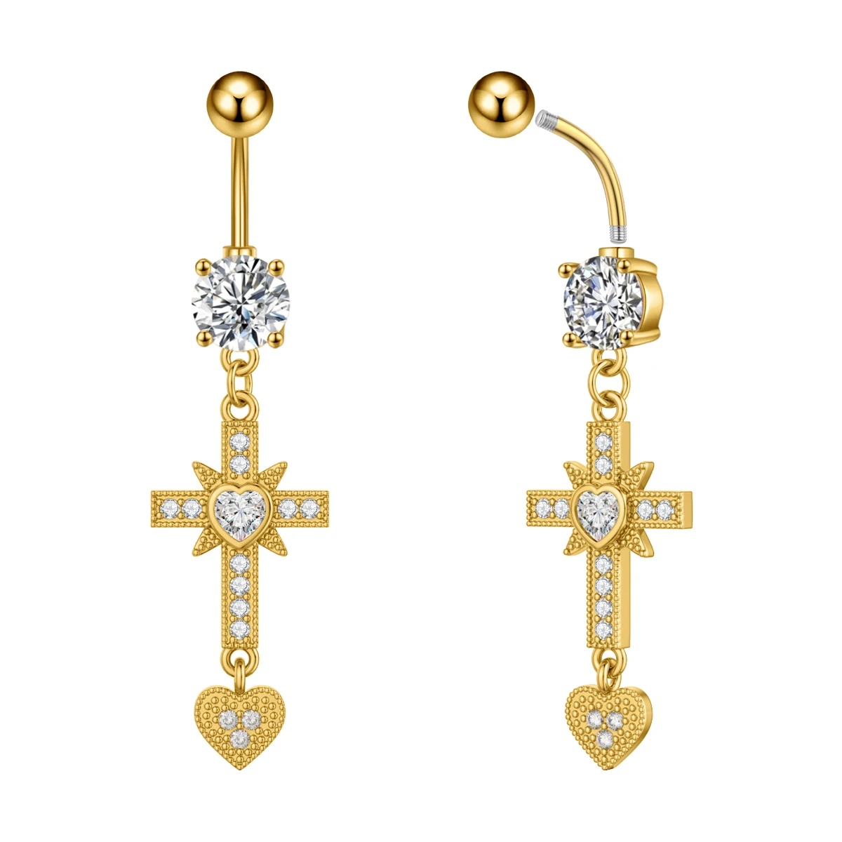 1Pcs Cross Curved D…