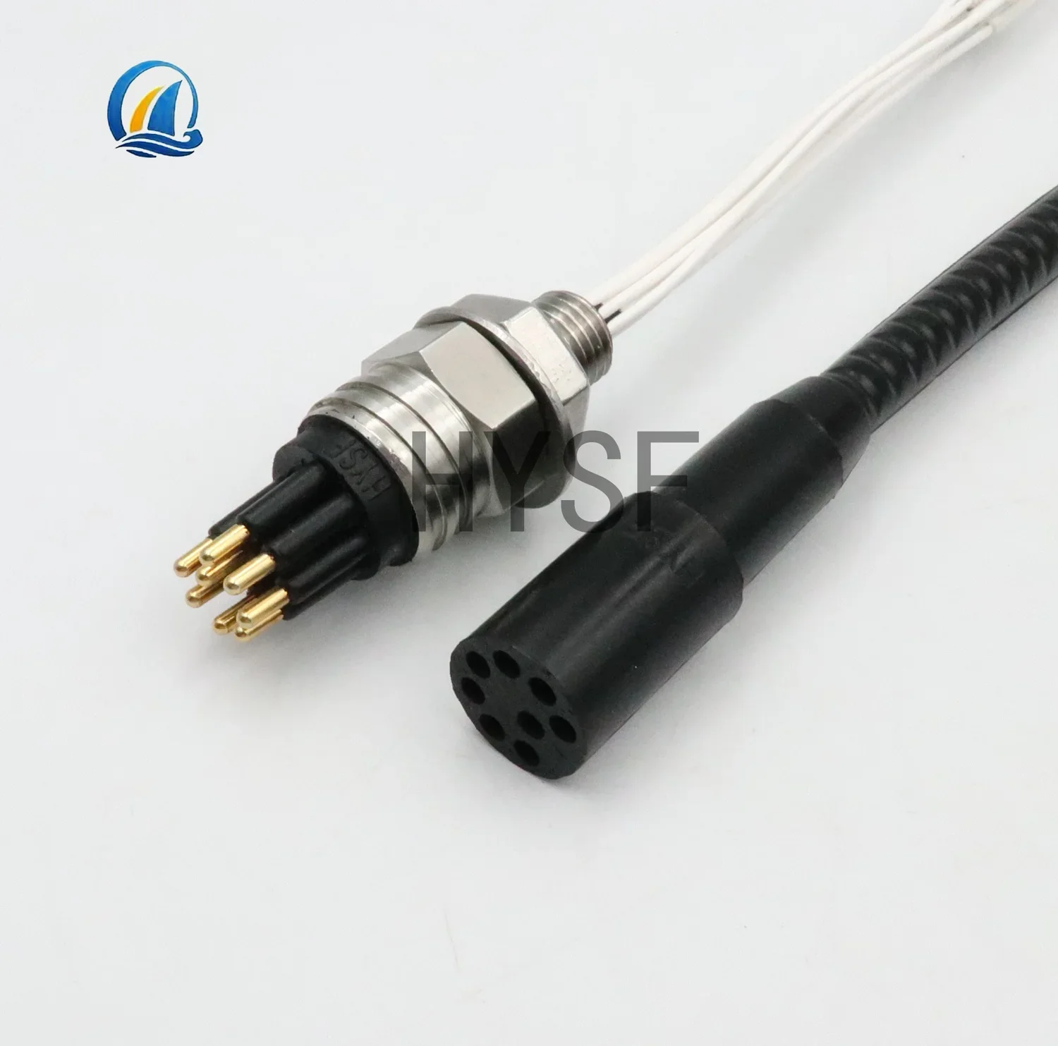 MCBH8F MCIL8M miniature 8-pin deep water connector male female pair plug for deep sea