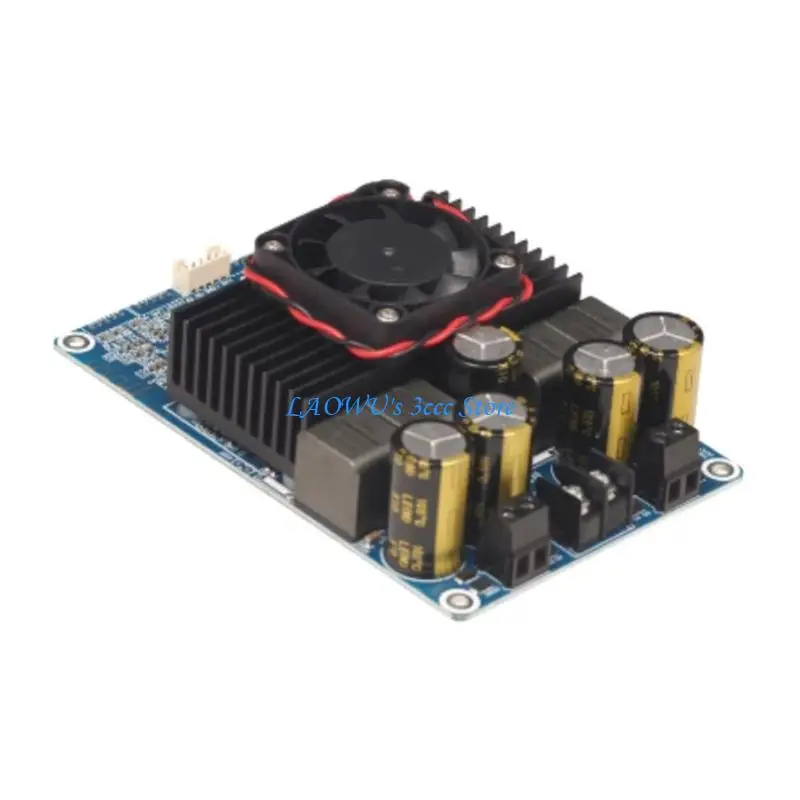 

Y8AD TPA3255 Chip 2x300W Bluetooth-compatible Sound Amplifiers Board with Efficient Heat Dissipation Design