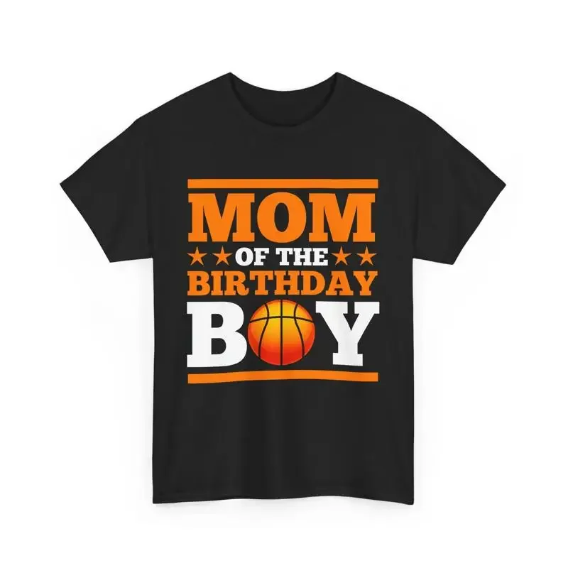 Baller Mommy Basketball Bday Party T Shirt Mom Of The Birthday Boy