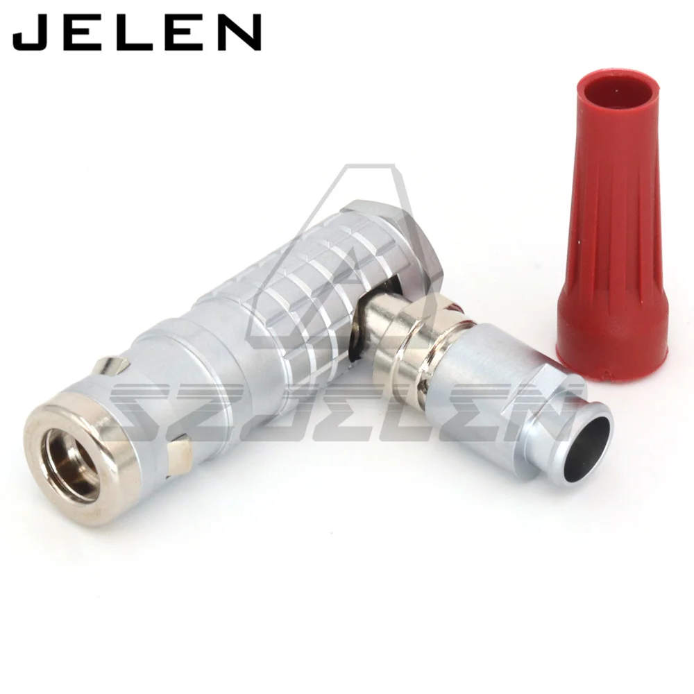 متوافق الكوع التوصيل FHG 0K 2 3 4 5 6 7 9 12 دبابيس الزاوية اليمنى IP 66/68 دفع سحب موصل الإغلاق الذاتي لنقل البيانات