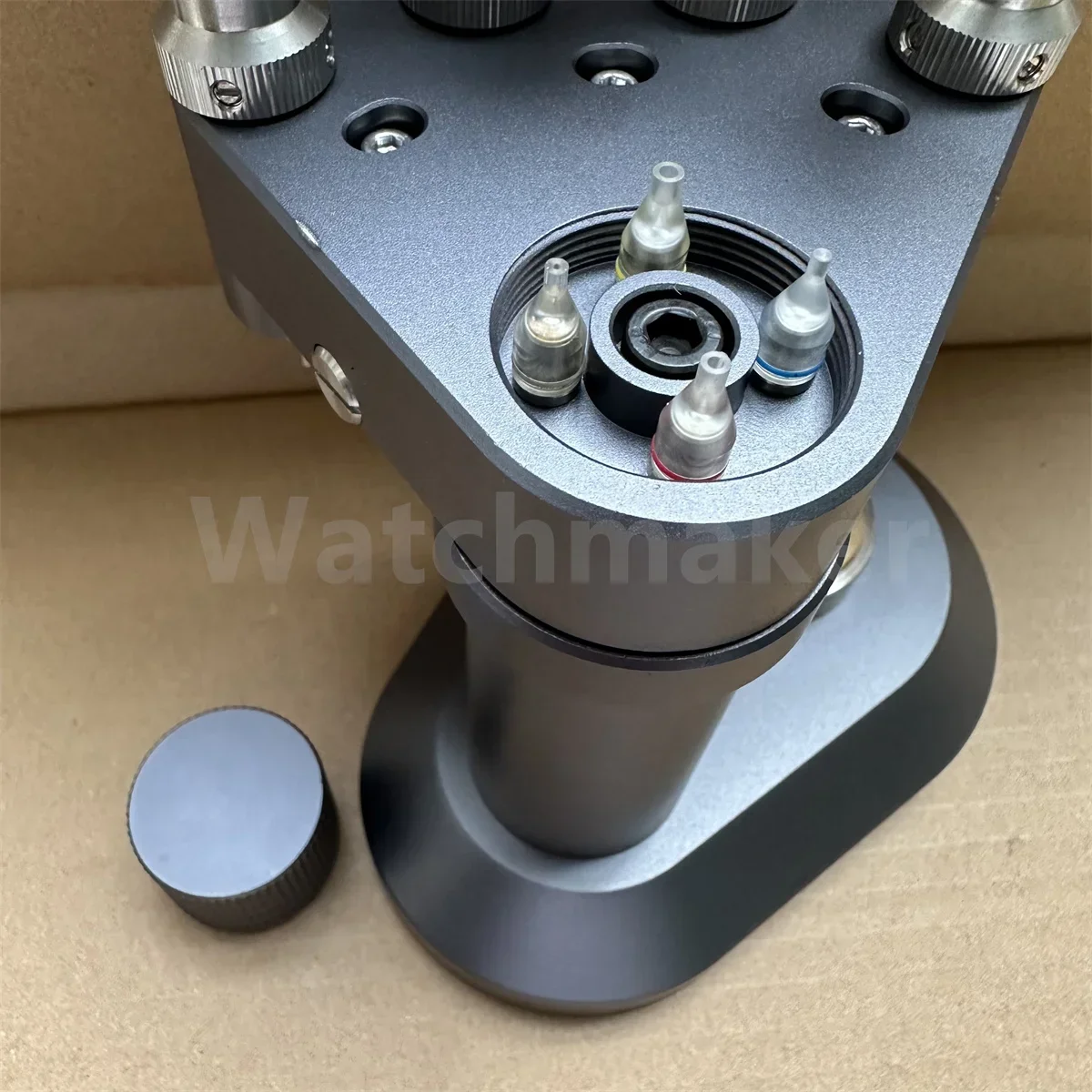 نوعية جيدة 4 دبوس ساعة أوتوماتيكية أدوات التثبيت والتركيب ساعة إبرة أداة التثبيت لإصلاح الساعة رقم 8935