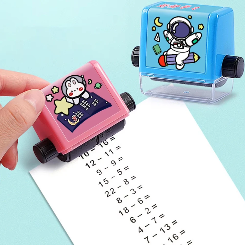 Math Practice Number Rolling Stamp Addition And Subtraction Question Stamp Within 100 Pupils Maths Questions Digital Roller Type