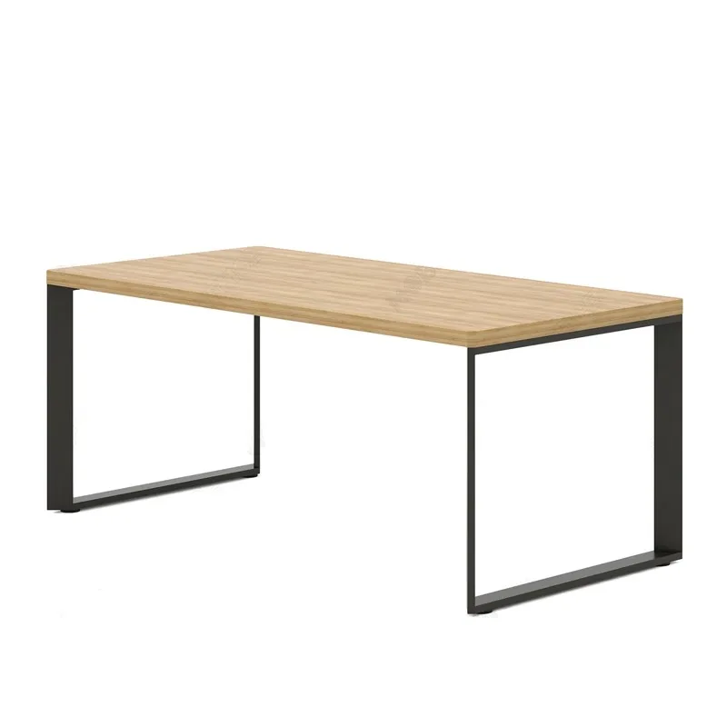 Simple Modern Desk Library Reading Room Desk Household Dining Table Weihao Furniture