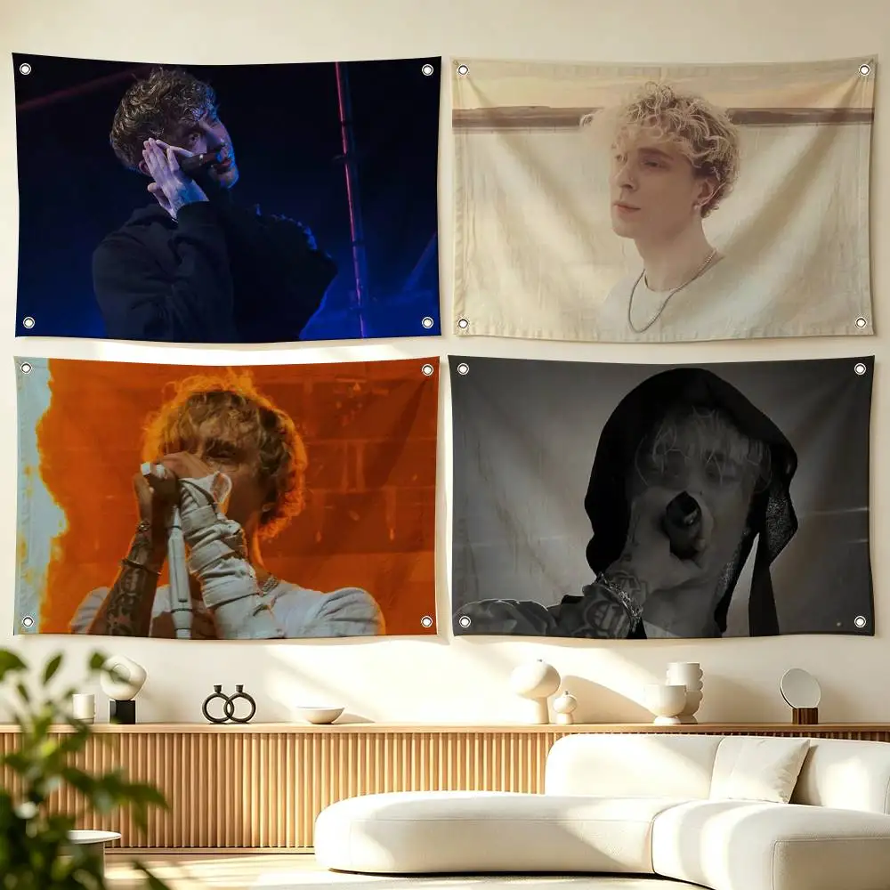 R-Russian Rapper E-Egor Kreed  Flag Suitable For Party Club Outdoor Interior Wall Decoration Banner Fans Gift