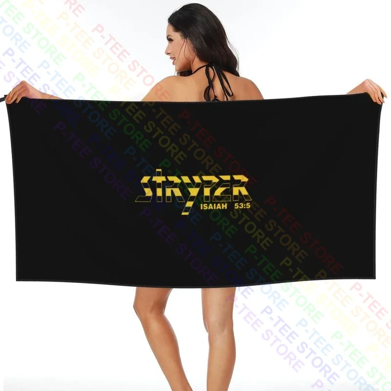 Stryper Isaiah 53 5 777 Metal Hair Band 1986 Tour Quick dry Towel New Bath Towel Good Quality