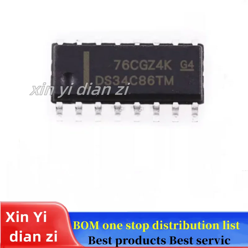 1pcs/lot DS34C86TM DS34C86 SOP ic chips in stock