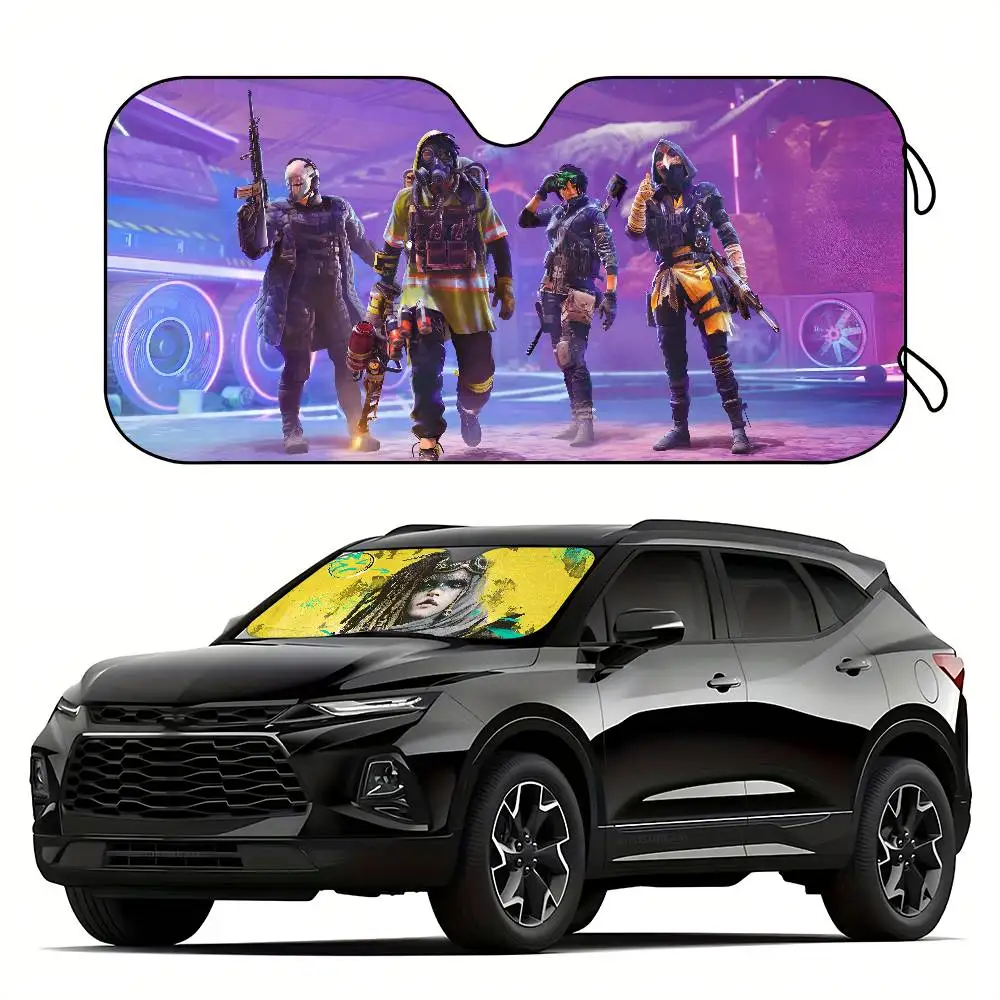 غطاء الزجاج الأمامي للسيارة X-XDefiant للحماية من الأشعة فوق البنفسجية وإكسسوارات حاجب السيارات للسيارات