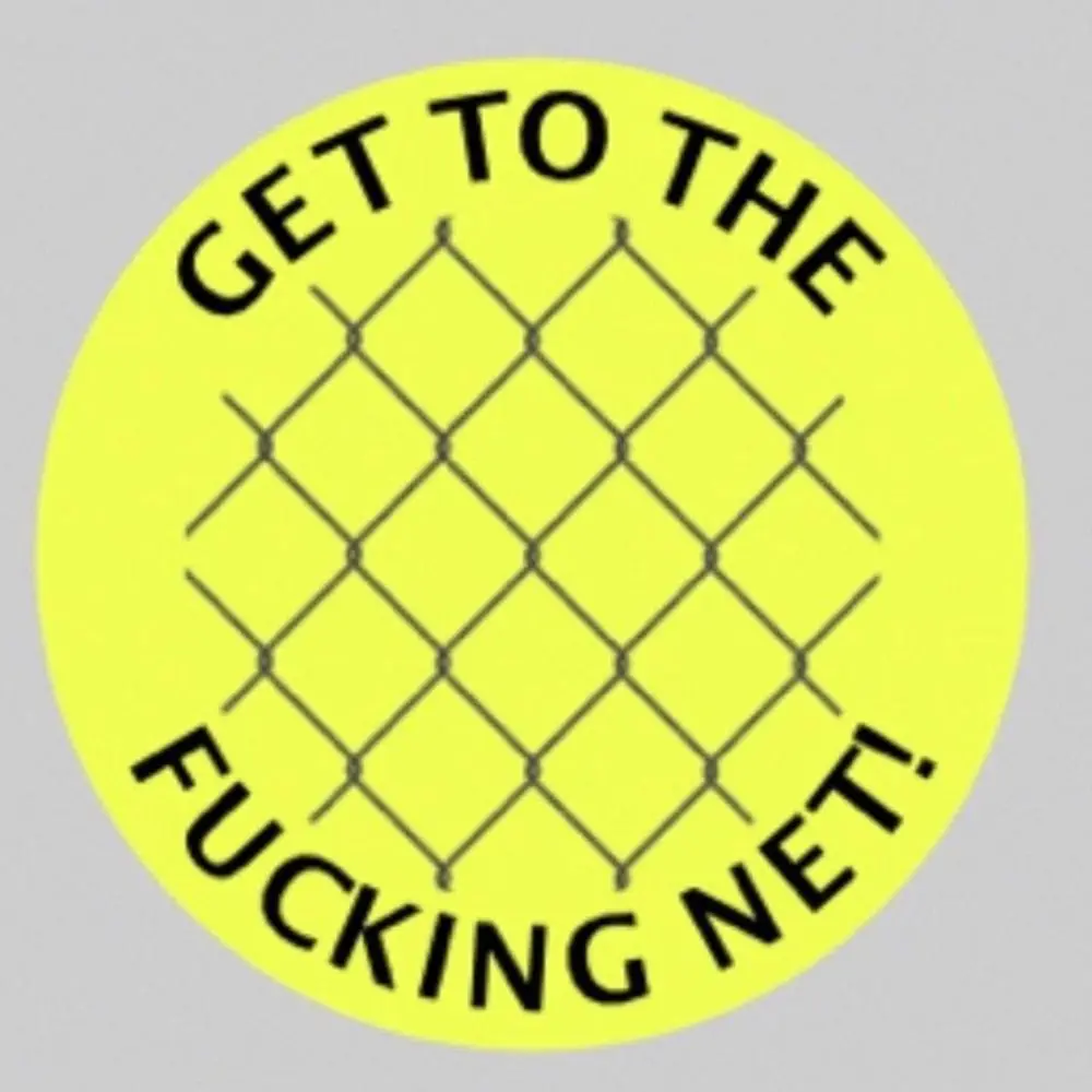 مثبط التنس، تذكير حار/جريدي لإبقاءك على لعبةك، مُخفف اهتزاز مضحك، هدية فريدة من نوعها