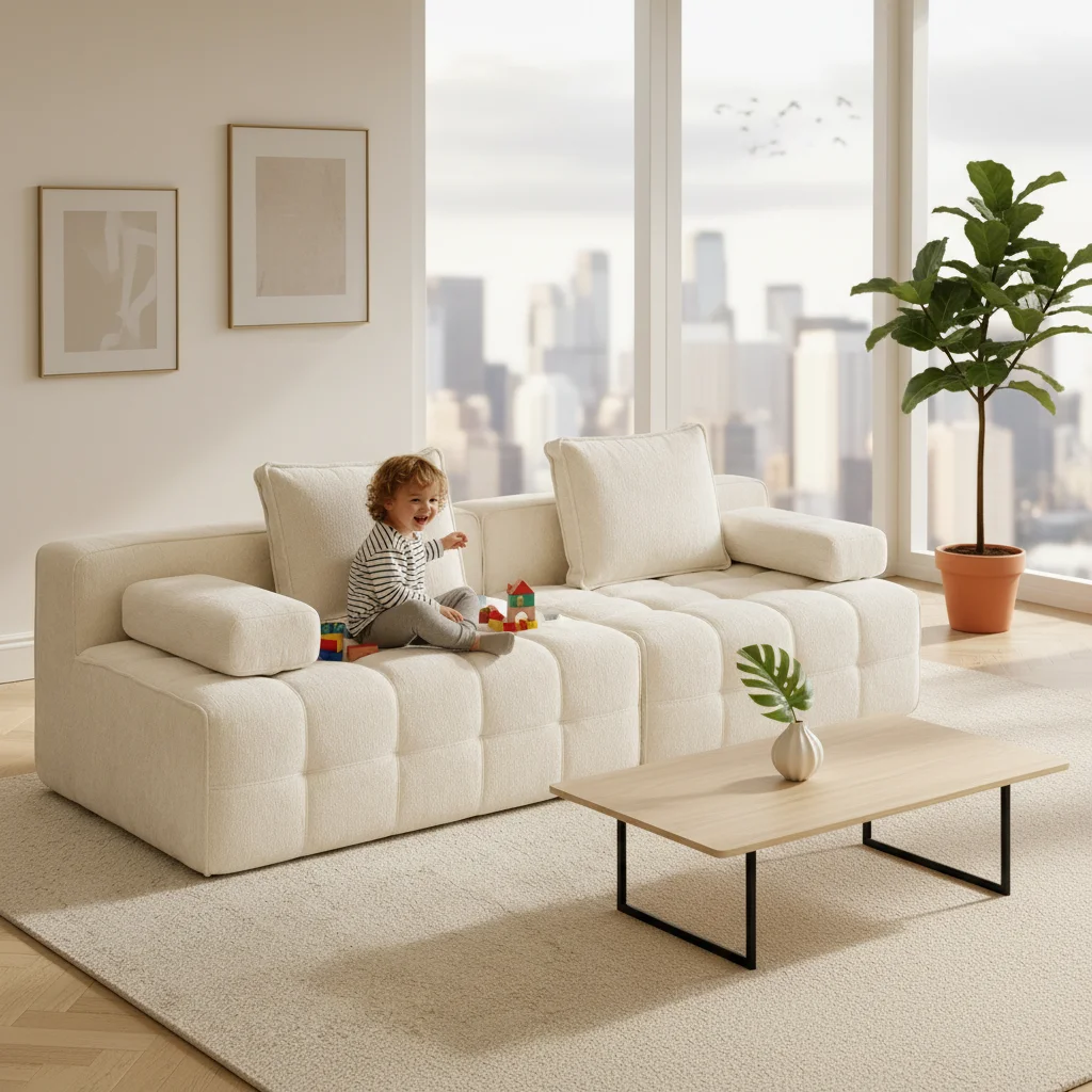 #Modern Vacuum Packaging Bubble Compression Sofa Compressed Modular Sofa in Box