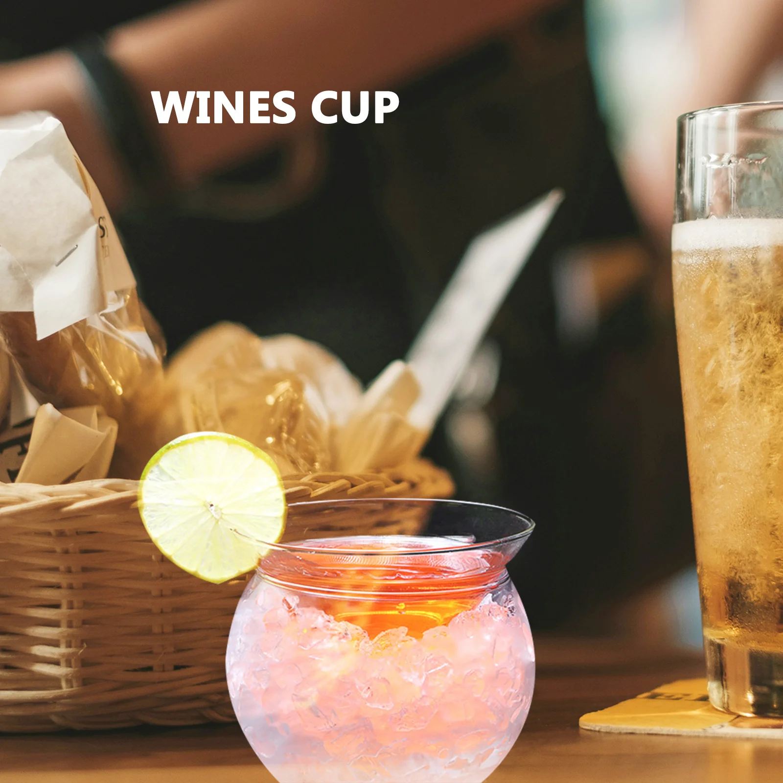 

1Pcs Creative Shaped Cocktail Glass Transparent Suitable for Cocktail Juice Dessert Home Hotel Bar Home Glass Cup