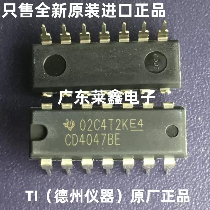 CD4047BE CD4047 DIP-14 Logic Multi Frequency Oscillator Imported TI Original Genuine