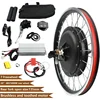 20 インチ電動自転車後輪変換キット 48V 1000W ブラシレス歯付きモーターハブ LCD ディスプレイ付き 20 インチ自転車 E-バイク用 1
