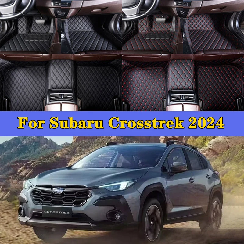 

Car Foot Pads Fit For Subaru Crosstrek 2024 Car Accessories Protective Pad Custom Auto Floor Mats Automobile Carpet Cover