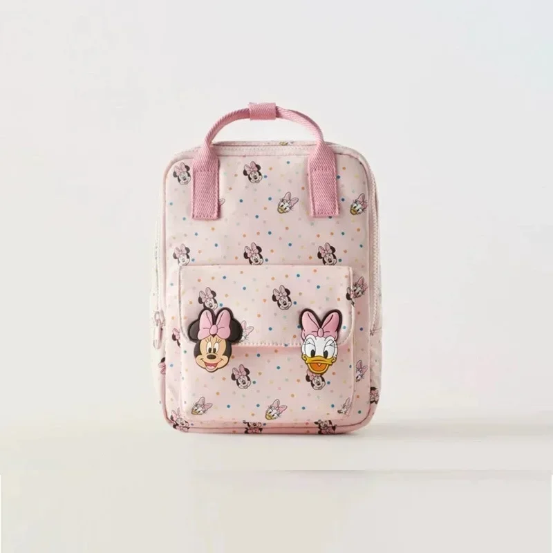 

Disney Minnie Mouse Shoulder Bag Y2K Handbag Mickey Mouse Backpack New Fashion Schoolbag