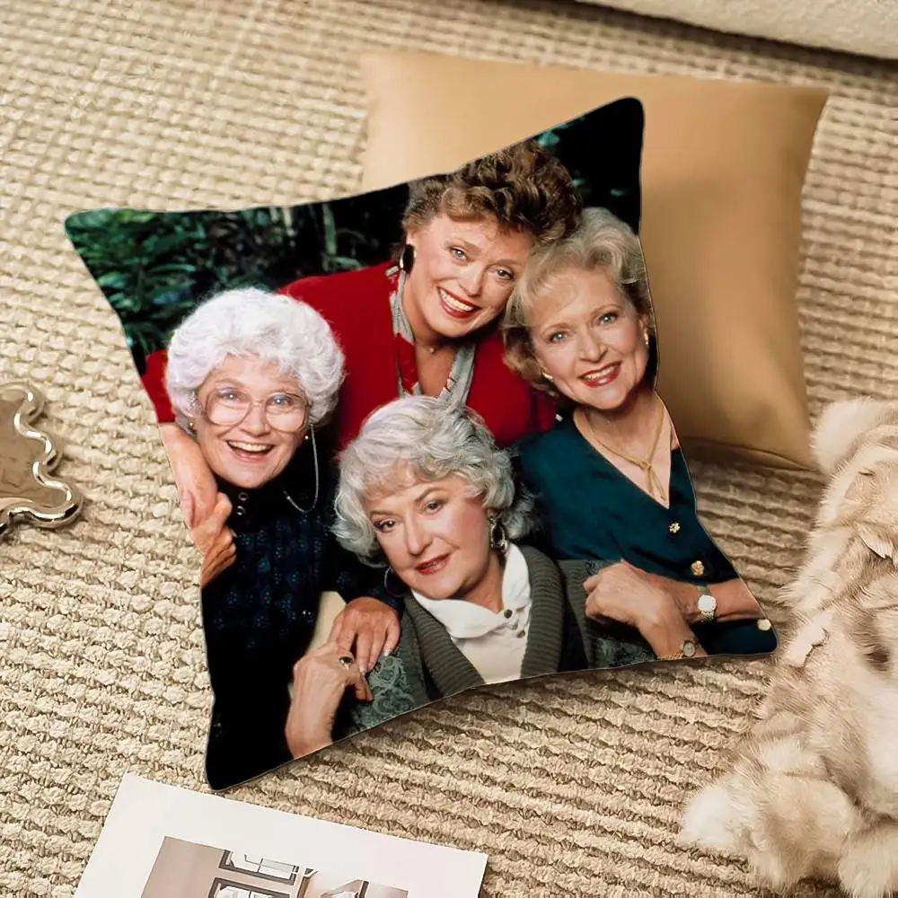 غطاء وسادة G-Golden G-Girls مضاد للغبار وسحاب غير مرئي لسرير الأريكة