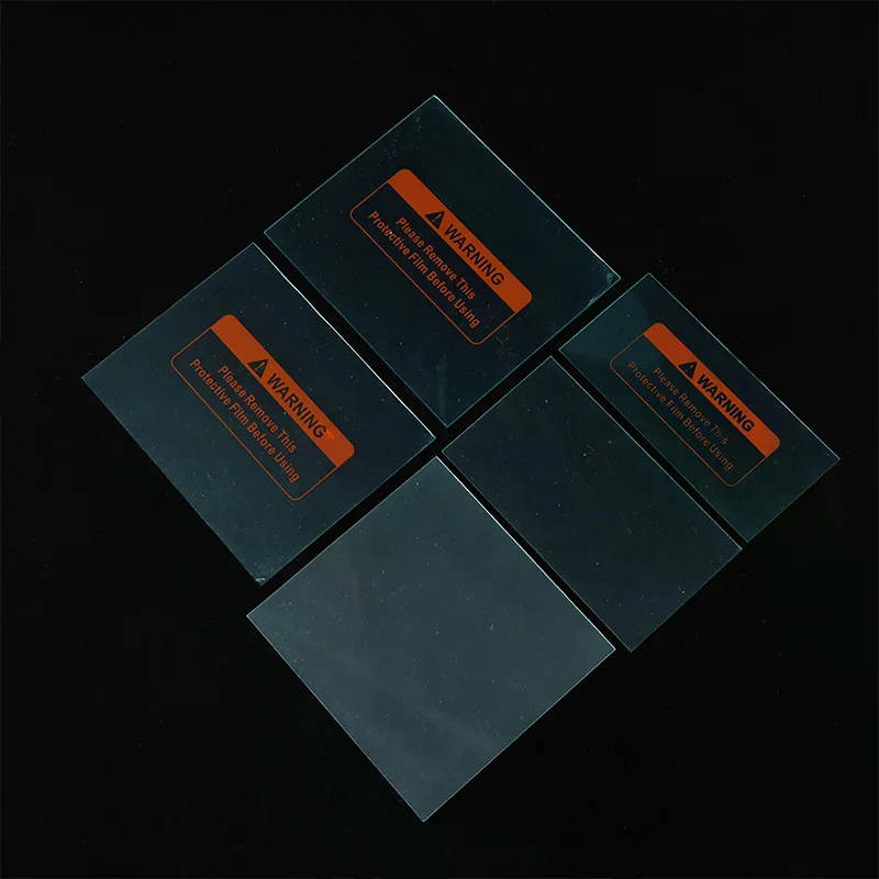5Pcs/Set Protective Plastic Plate(PC) Cover Auto Darkening Welding Mask Welding protection Glass Filter Replacement