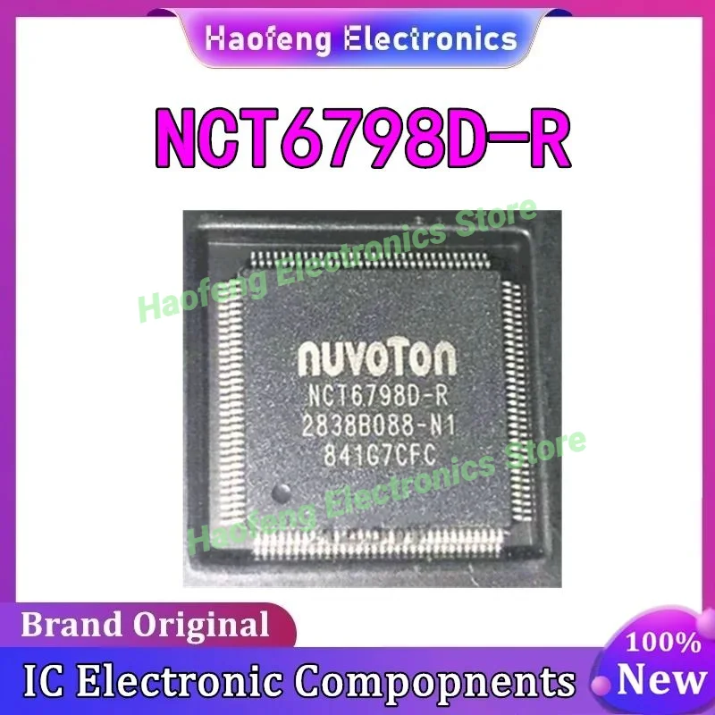 

100% новый набор микросхем NCT6798D-R NCT6798D R QFP-128